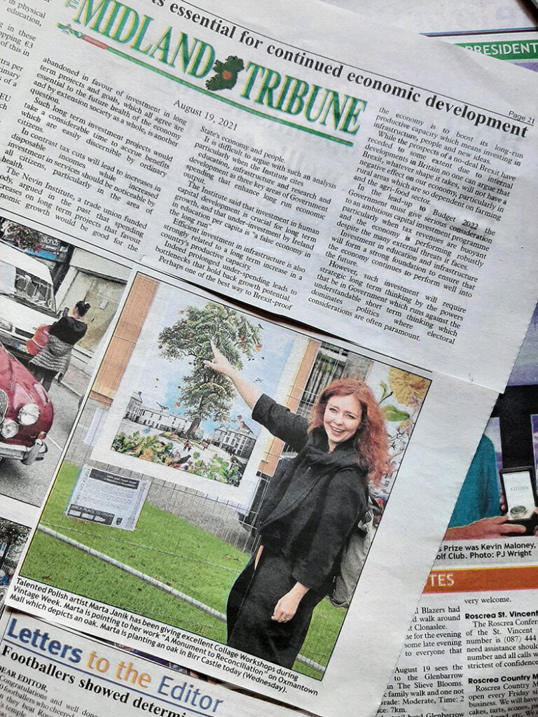 Empty Columns Are A Place To Dream 9 Sunday Newspaper