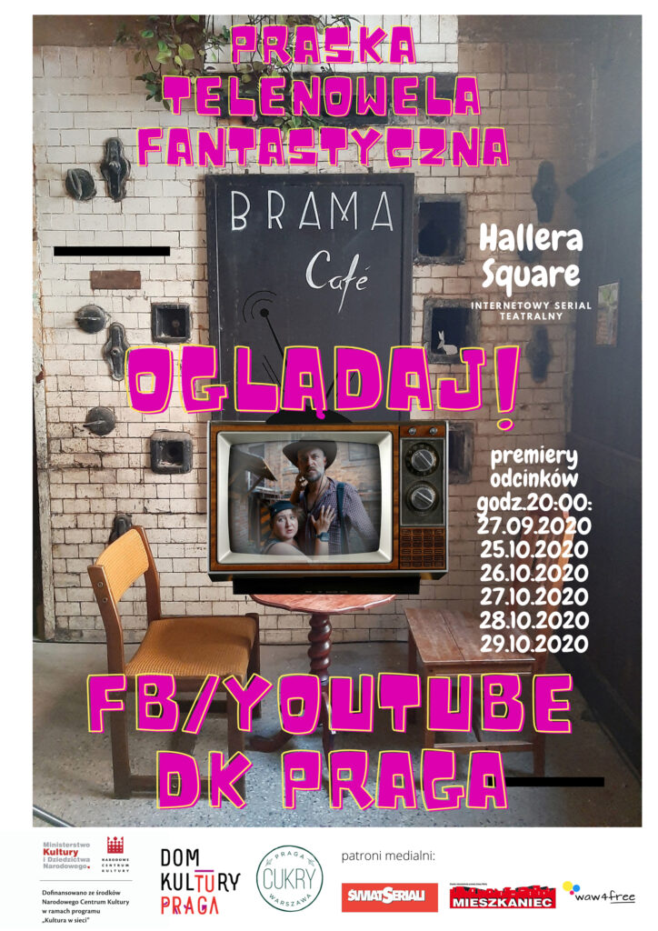 I starred in the series "Brama Cafe" 15 5fc0ef1c88e28 plakat maly